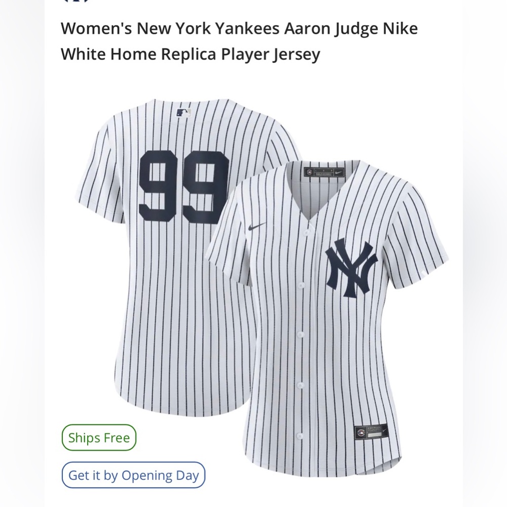 New York Yankees, Aaron Judge Jersey